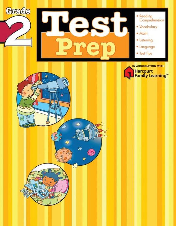 Produktbild: Test Prep: Grade 2 (Flash Kids Harcourt Family Learning)