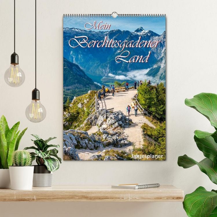 Produktbild: Mein Berchtesgadener Land (Wandkalender 2026 DIN A2 hoch), CALVENDO Monatskalender