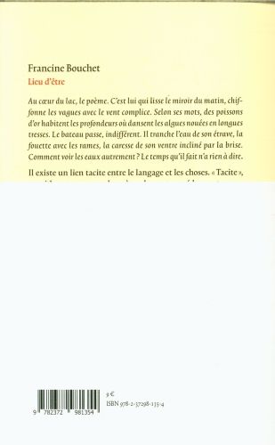 Produktbild: Lieu d'&ecirc;tre
