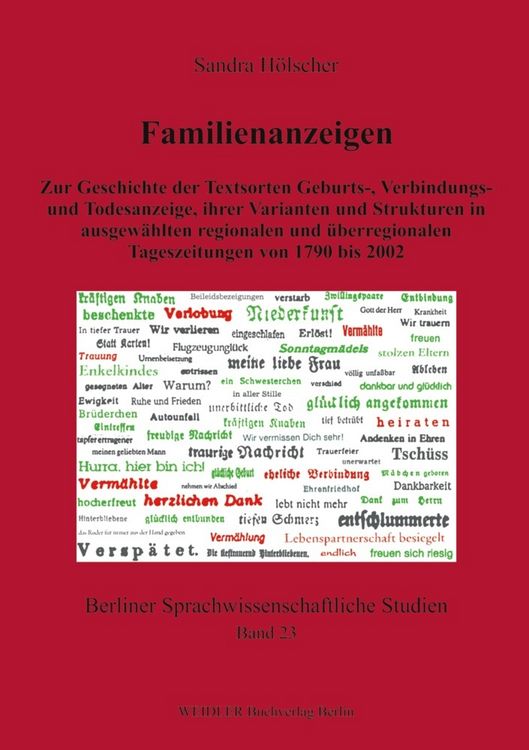 Produktbild: Familienanzeigen