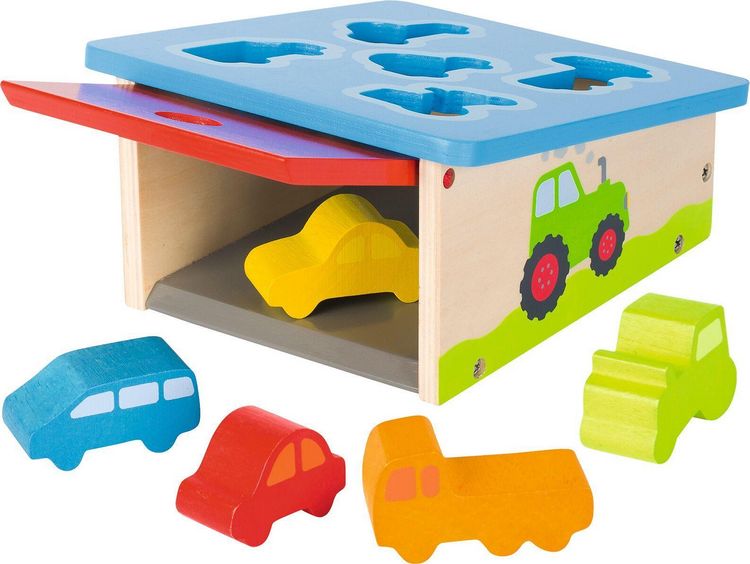 Produktbild: goki Sort Box Fahrzeuge, Steckspiel