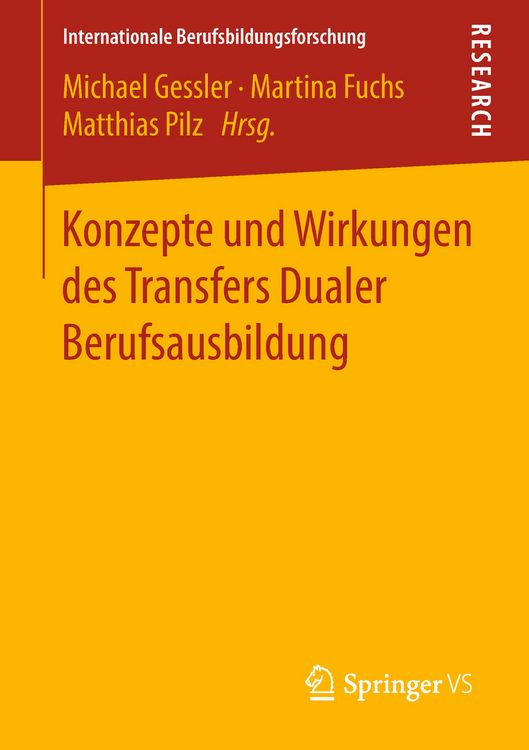 Produktbild: Konzepte und Wirkungen des Transfers Dualer Berufsausbildung