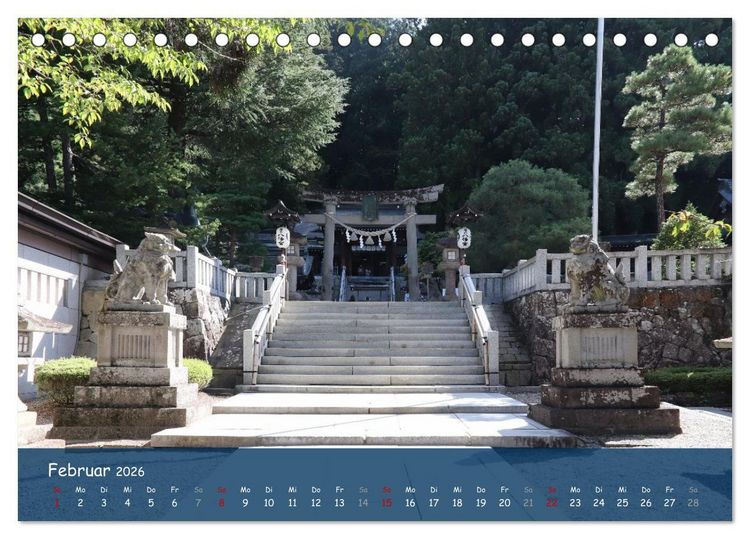 Produktbild: Japan - Impressionen aus dem Land der aufgehenden Sonne (Tischkalender 2026 DIN A5 quer), CALVENDO Monatskalender