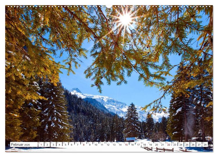 Produktbild: Wagrain Kleinarl im sch&ouml;nen Salzburger Land (hochwertiger Premium Wandkalender 2026 DIN A2 quer), Kunstdruck in Hochglanz