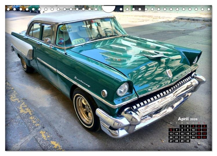 Produktbild: MERCURY '55 (Wandkalender 2026 DIN A4 quer), CALVENDO Monatskalender