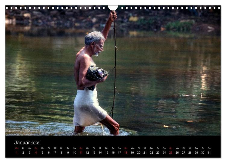 Produktbild: Indiens Gesichter (Wandkalender 2026 DIN A3 quer), CALVENDO Monatskalender