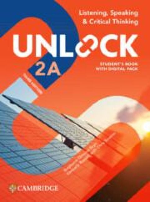 Produktbild: Unlock Level 2a Listening, Speaking and Critical Thinking Student's Book with Digital Pack