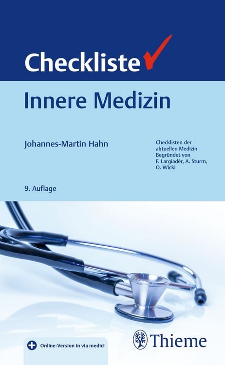 Produktbild: Checkliste Innere Medizin