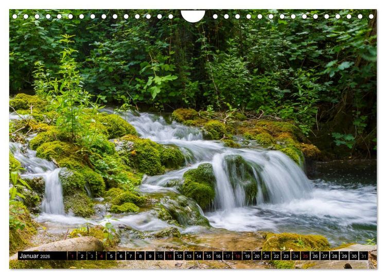 Produktbild: Faszination wildes Wasser (Wandkalender 2026 DIN A4 quer), CALVENDO Monatskalender