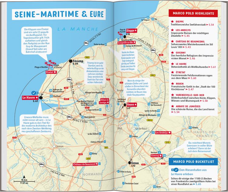 Produktbild: MARCO POLO Reiseführer Normandie