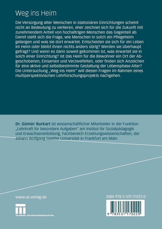 Produktbild: Weg ins Heim