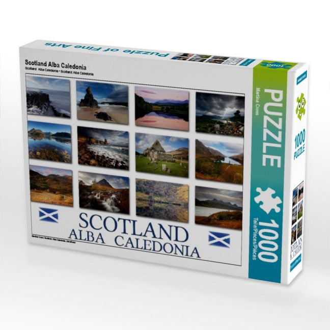 Produktbild: CALVENDO Puzzle Scotland Alba Caledonia | 1000 Teile Lege-Gr&ouml;&szlig;e 64x48cm Foto-Puzzle f&uuml;r gl&uuml;ckliche Stunden