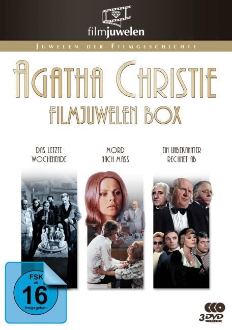 Produktbild: Agatha Christie Filmjuwelen Box [3 DVDs]