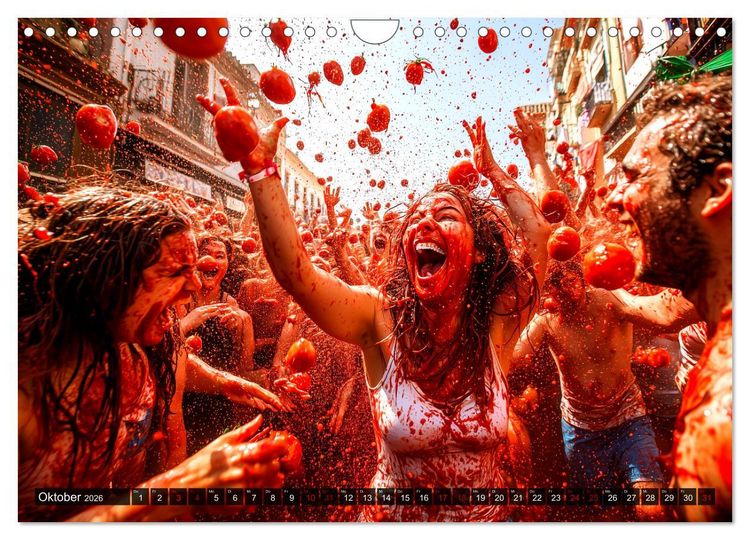 Produktbild: Festival der Kulturen (Wandkalender 2026 DIN A4 quer), CALVENDO Monatskalender