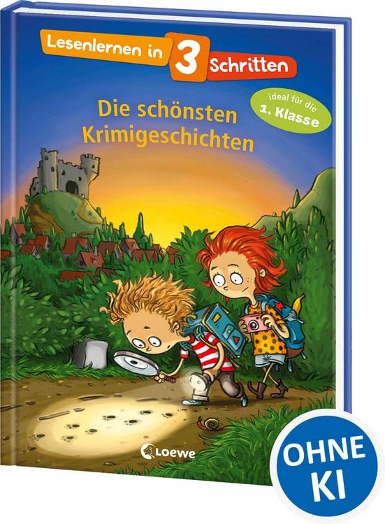 Produktbild: Lesenlernen in 3 Schritten - Die sch&ouml;nsten Krimigeschichten