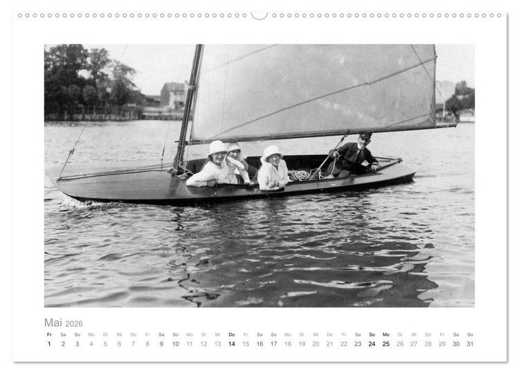 Produktbild: Leben in Berlin um 1900 &ndash; Fotografie von Haeckel (Wandkalender 2026 DIN A2 quer), CALVENDO Monatskalender