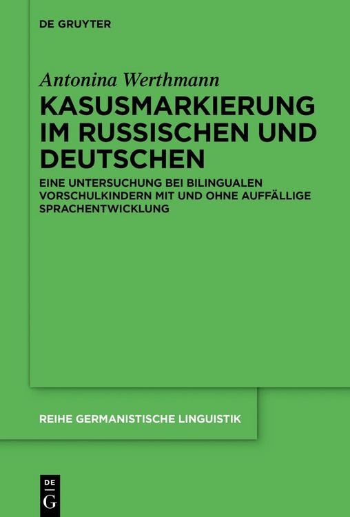Produktbild: Kasusmarkierung im Russischen und Deutschen