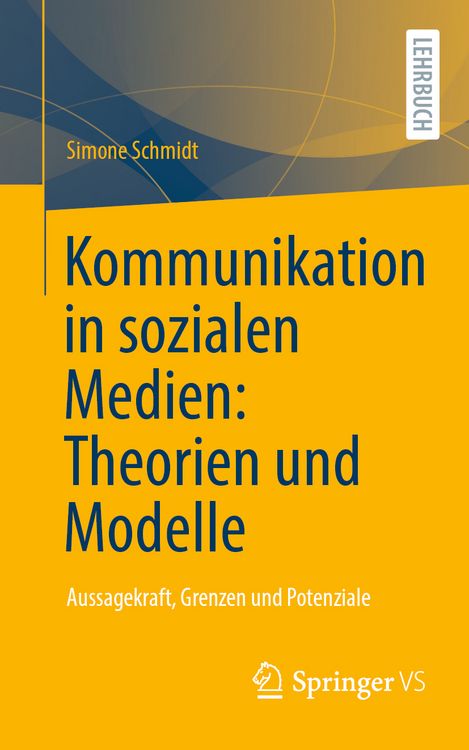 Produktbild: Kommunikation in sozialen Medien: Theorien und Modelle
