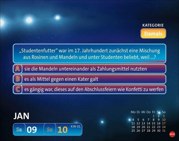 Produktbild: Wer wei&szlig; denn sowas? Tagesabrei&szlig;kalender 2027