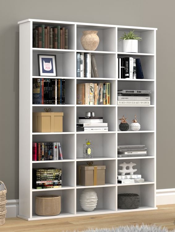 Produktbild: Holz CD DVD Standregal B&uuml;cherregal Regal Megosa M
