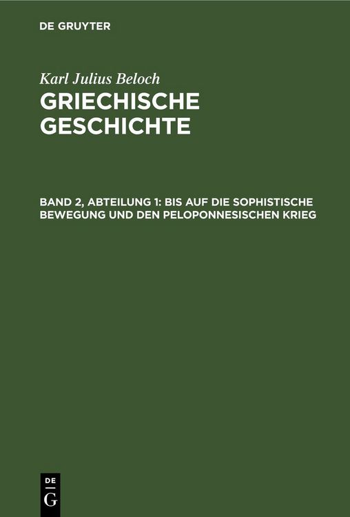 Produktbild: Bis auf die sophistische Bewegung und den Peloponnesischen Krieg