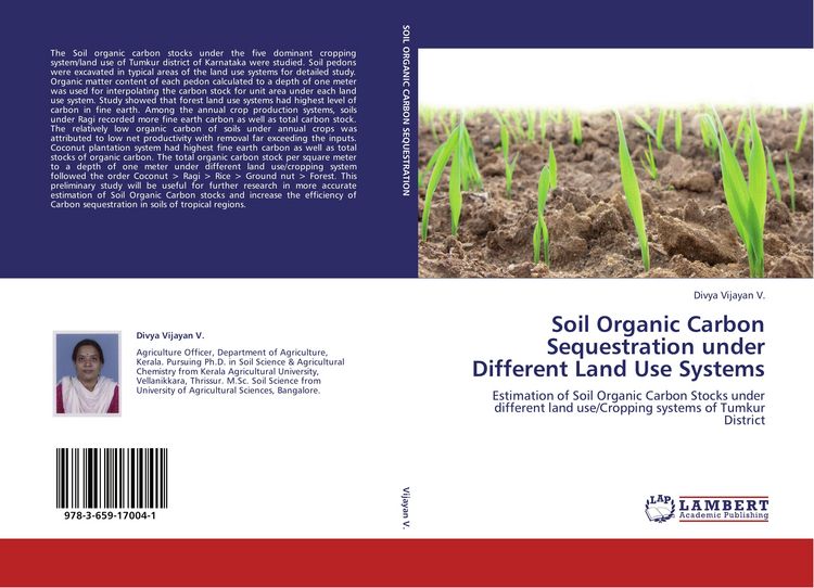 Produktbild: Soil Organic Carbon Sequestration under Different Land Use Systems
