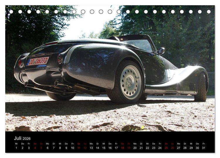Produktbild: Faszination Morgan (Tischkalender 2026 DIN A5 quer), CALVENDO Monatskalender