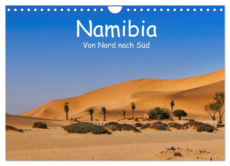 Produktbild: Namibia - Von Nord nach S&uuml;d (Wandkalender 2026 DIN A4 quer), CALVENDO Monatskalender