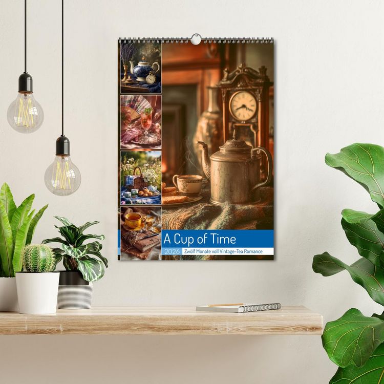 Produktbild: A Cup of Time (Wandkalender 2026 DIN A3 hoch), CALVENDO Monatskalender