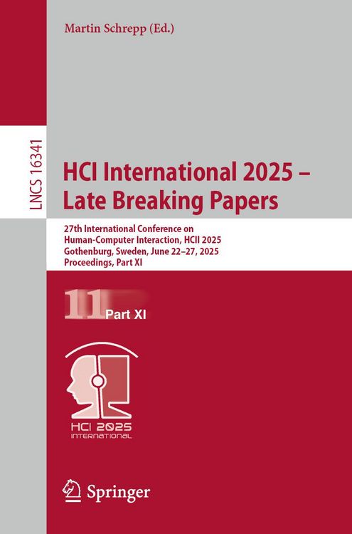 Produktbild: HCI International 2025 - Late Breaking Papers