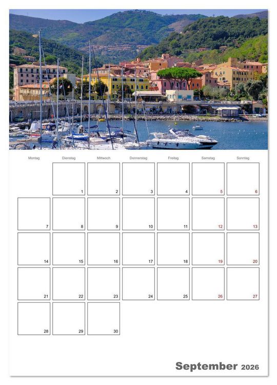 Produktbild: Faszinierendes Elba (Wandkalender 2026 DIN A3 hoch), CALVENDO Monatskalender