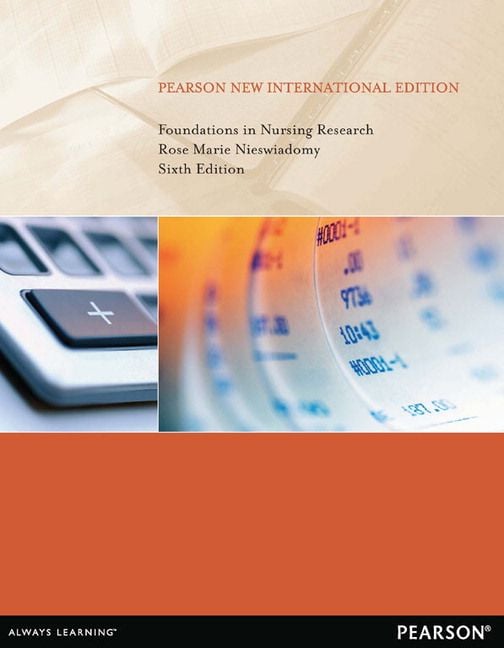 Produktbild: Foundations in Nursing Research