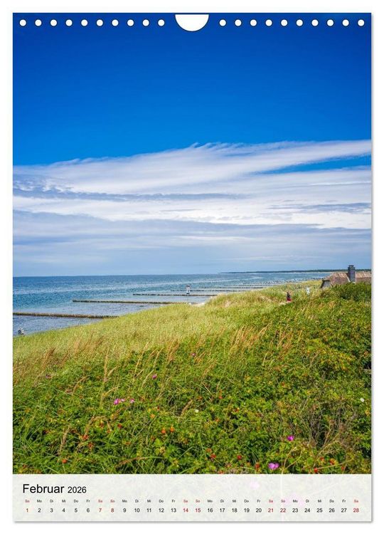 Produktbild: Fischland-Dar&szlig;-Zingst - Im Licht des Nordens (Wandkalender 2026 DIN A4 hoch), CALVENDO Monatskalender