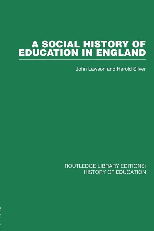 Produktbild: A Social History of Education in England