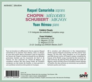 Produktbild: Chopin - M'lodies/Schubert - Mignon