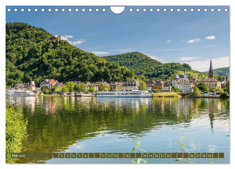 Produktbild: Mosellandschaften (Wandkalender 2026 DIN A4 quer), CALVENDO Monatskalender