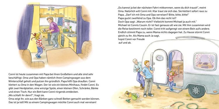 Produktbild: LESEMAUS 115: Conni traut sich was