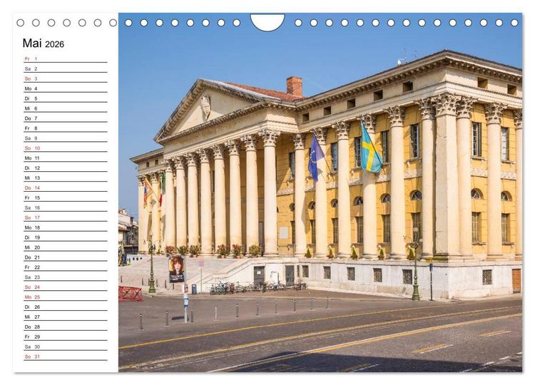 Produktbild: VERONA Historisches Stadtherz (Wandkalender 2026 DIN A4 quer), CALVENDO Monatskalender