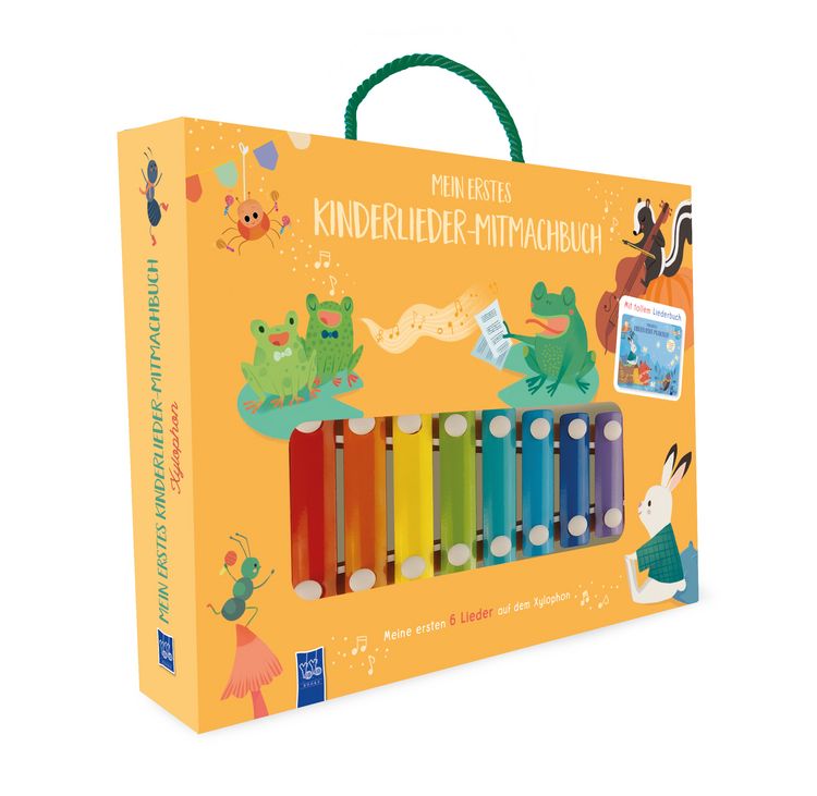 Produktbild: Mein erstes Kinderlieder-Mitmachbuch - Xylophon