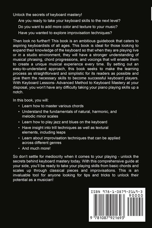 Produktbild: Keyboard Lessons