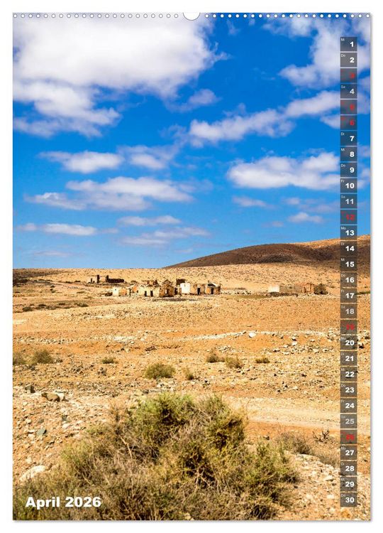 Produktbild: FUERTEVENTURA S&uuml;dsee-Flair (Wandkalender 2026 DIN A2 hoch), CALVENDO Monatskalender