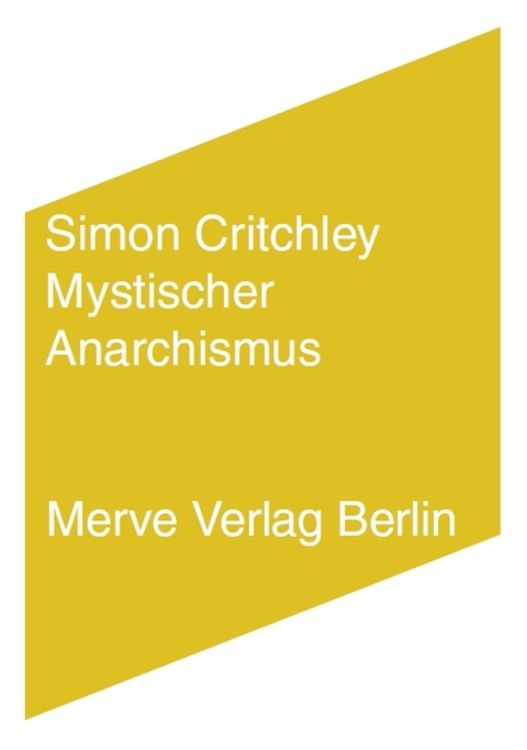 Bild vom Artikel Mystischer Anarchismus vom Autor Simon Critchley