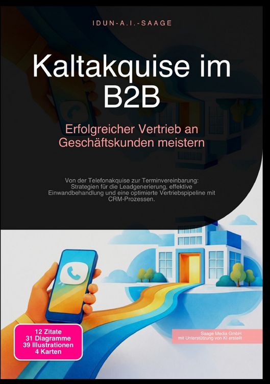 Produktbild: Kaltakquise im B2B: Erfolgreicher Vertrieb an Gesch&auml;ftskunden meistern
