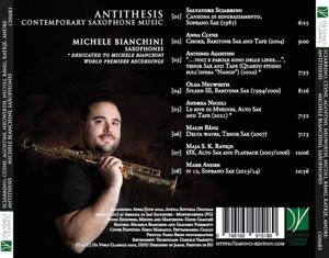 Produktbild: Anthitesis-Contemporary Saxophone Music