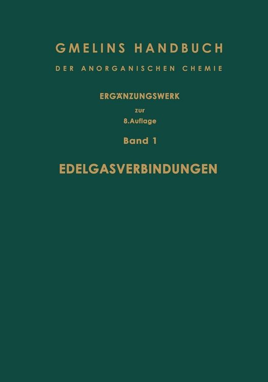 Produktbild: Edelgasverbindungen