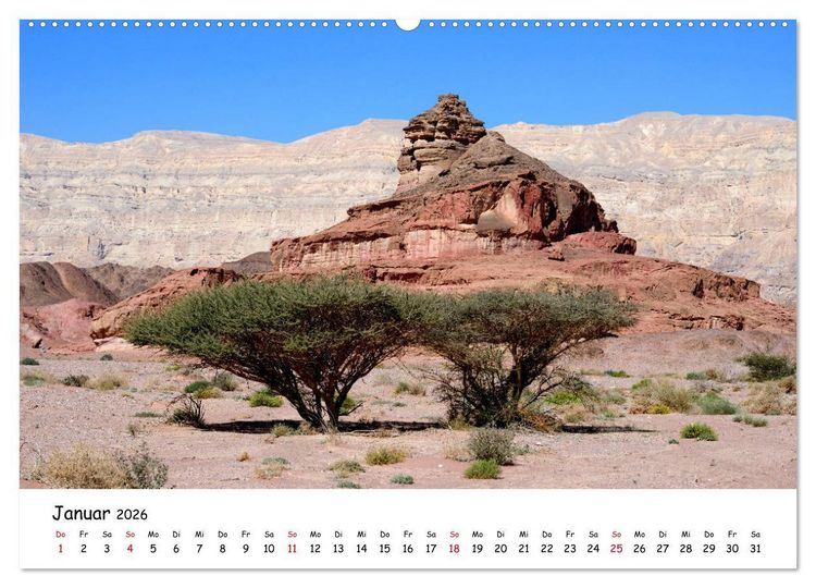 Produktbild: Traumziel Israel (hochwertiger Premium Wandkalender 2026 DIN A2 quer), Kunstdruck in Hochglanz