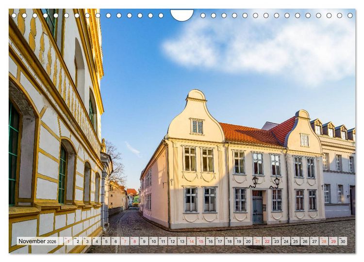 Produktbild: G&uuml;strow Impressionen (Wandkalender 2026 DIN A4 quer), CALVENDO Monatskalender
