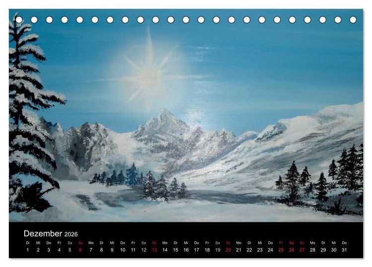 Produktbild: Dimensionen (Tischkalender 2026 DIN A5 quer), CALVENDO Monatskalender