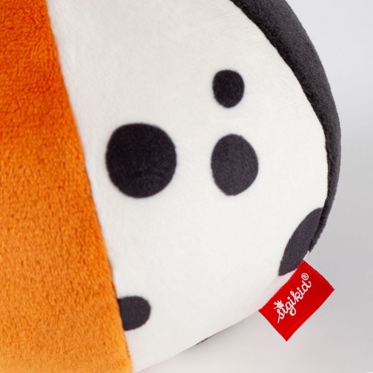 Produktbild: Sigikid 43134 - Stoffball Dalmatiner Dotson, mit Rassel im Innern, Pl&uuml;sch, 11 cm