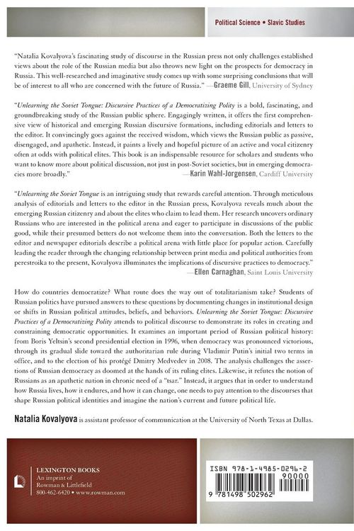 Produktbild: Unlearning the Soviet Tongue